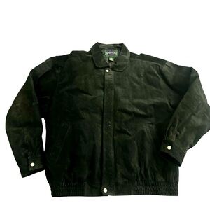 Men's Black Suede Jacket